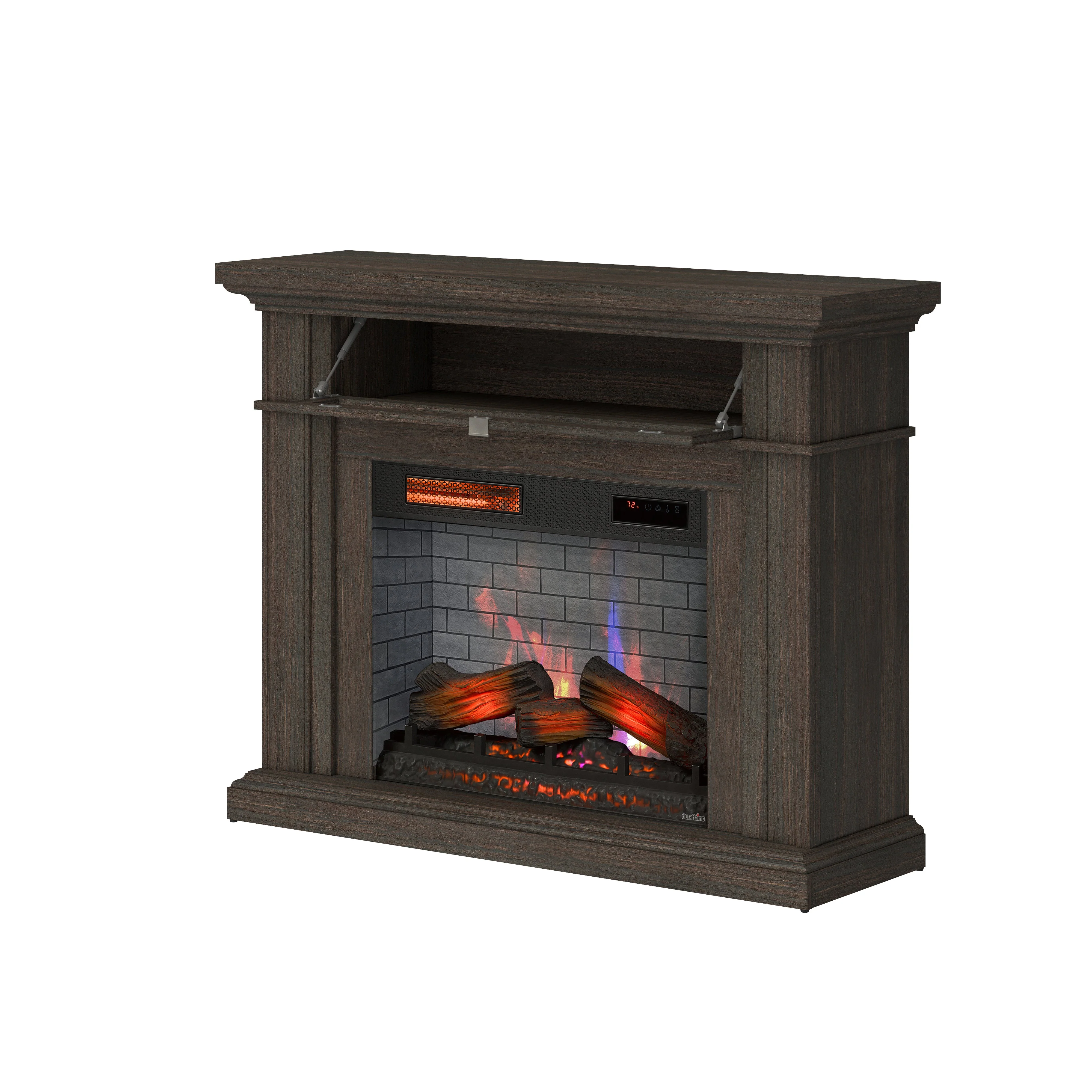 duraflame? 3D Flame Effect Electric Fireplace Wall Mantel