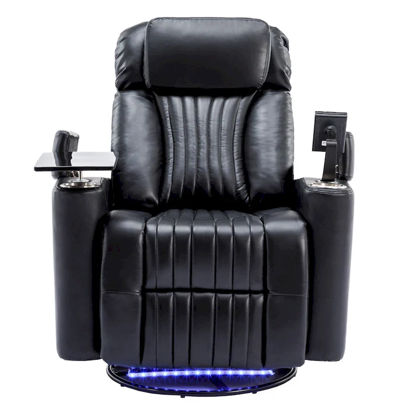 Multifunctional 270 Swivel Home Theater Power Recliner