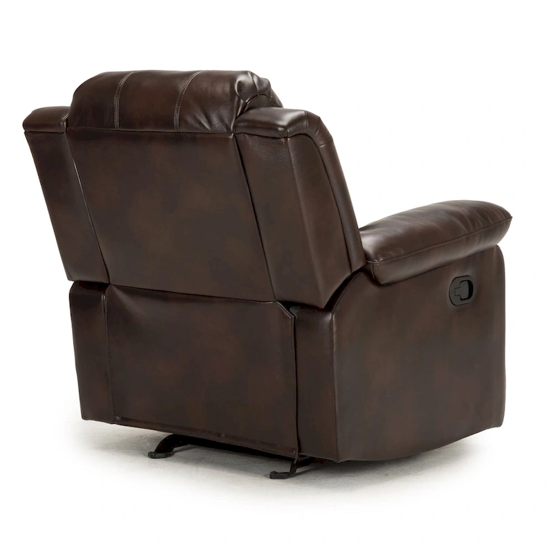 Charleston Leather Gel Glider Rocker Recliner by Greyson Living