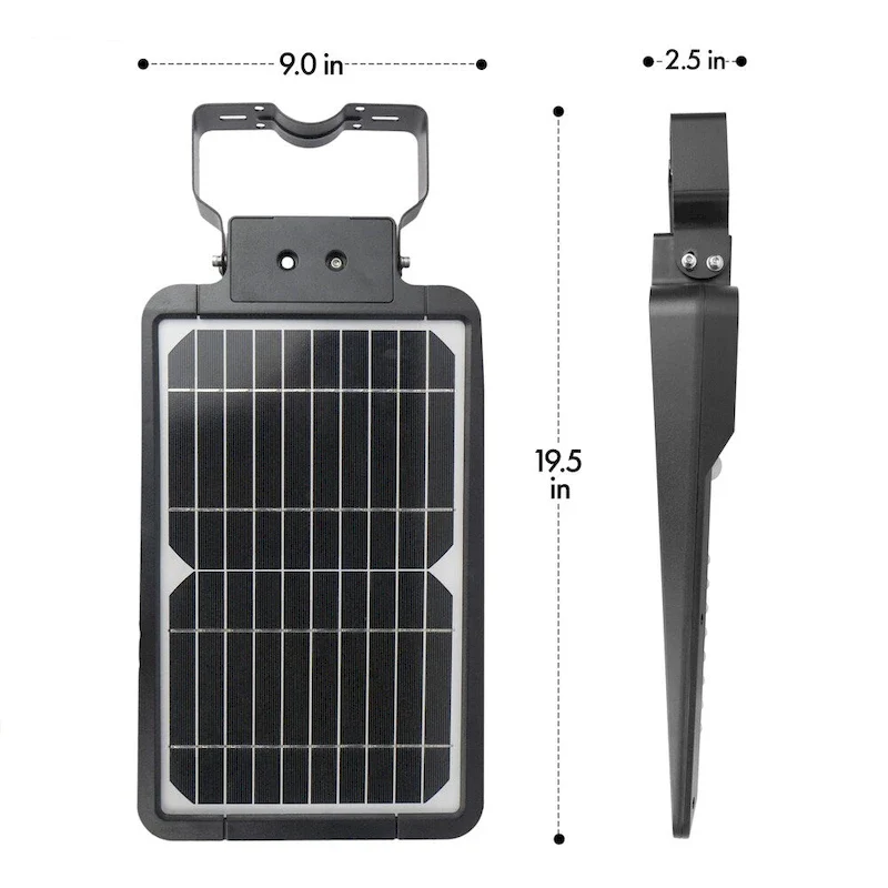 Wagan 1600 Lumens Solar Powered Street Light (Head Only) - 1