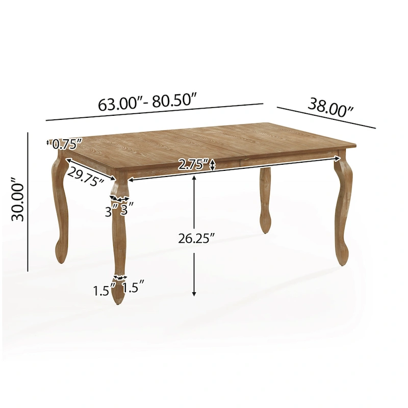 Aubrietta Expandable Dining Table by Christopher Knight Home