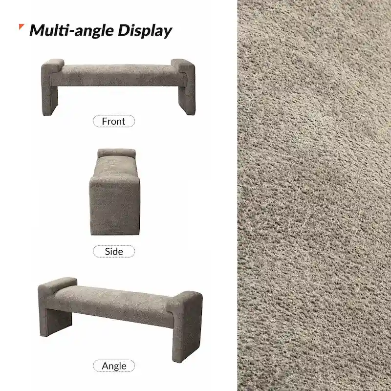 Roland Upholstered Bedroom Bench by HULALA HOME