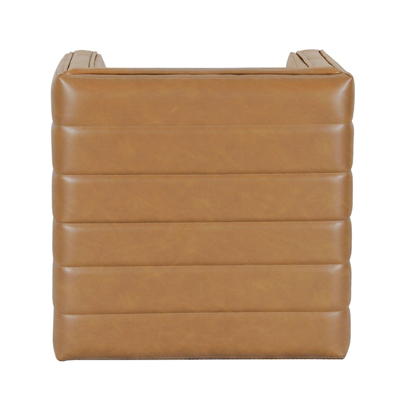 HomePop Modern Channel Ottoman