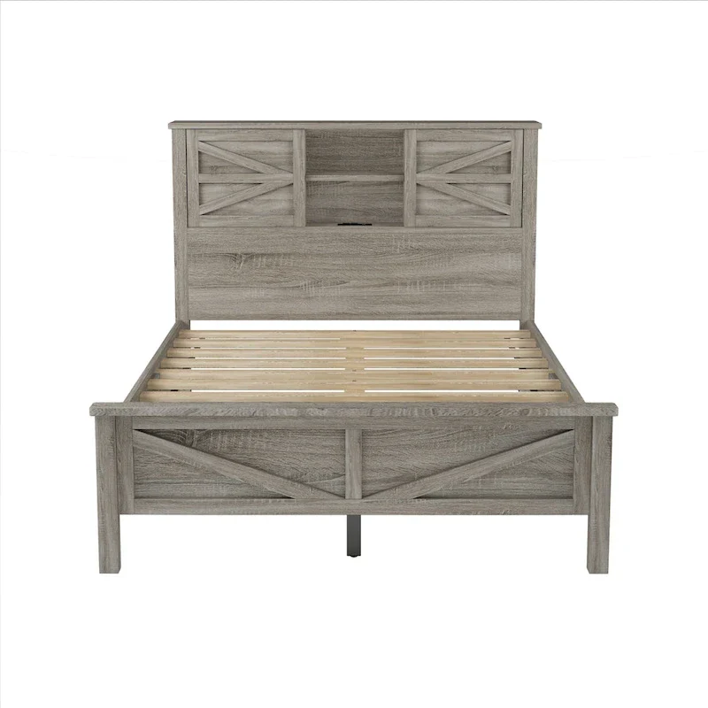 3-Pieces Full Bedroom Sets with Nightstand and Dresser