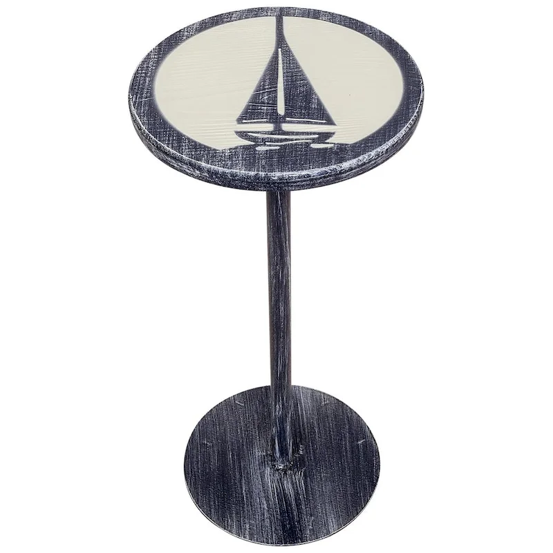 Coastal Round Drink Table
