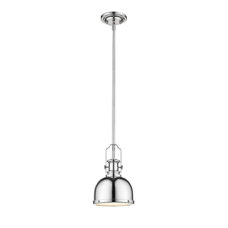 Z-Lite Melange Single Light 8  Wide Pendant