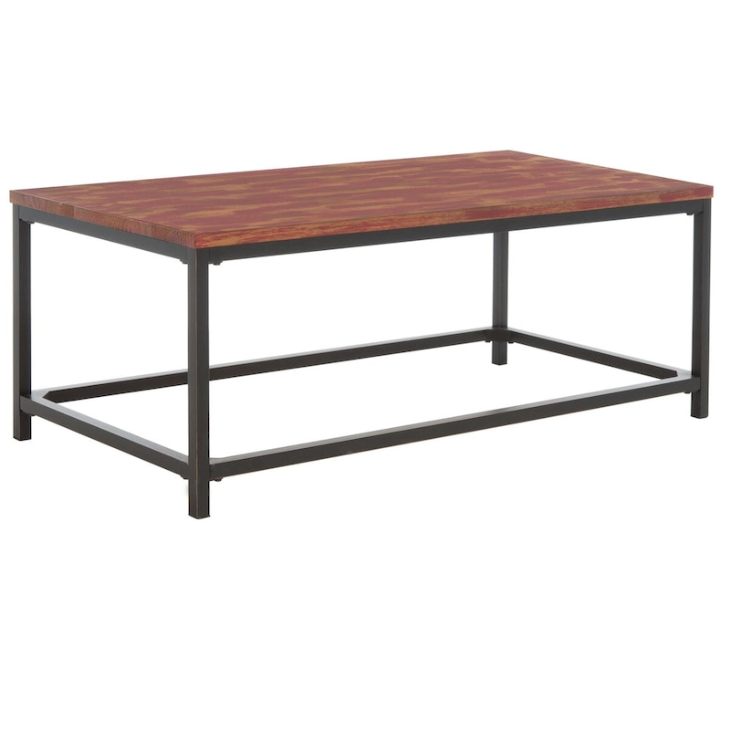SAFAVIEH Aino Reclamined Wood Finish Coffee Table - 48