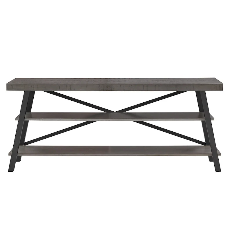 Bryson Rustic X-Base 60-inch TV Stand by iNSPIRE Q Classic
