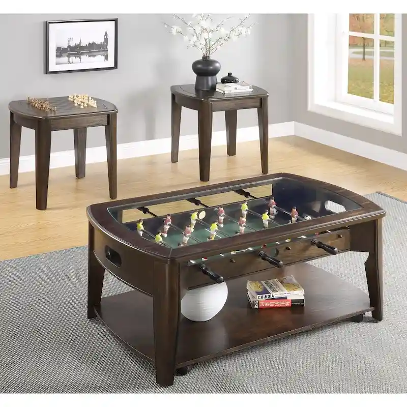 Side Table with Chessboard