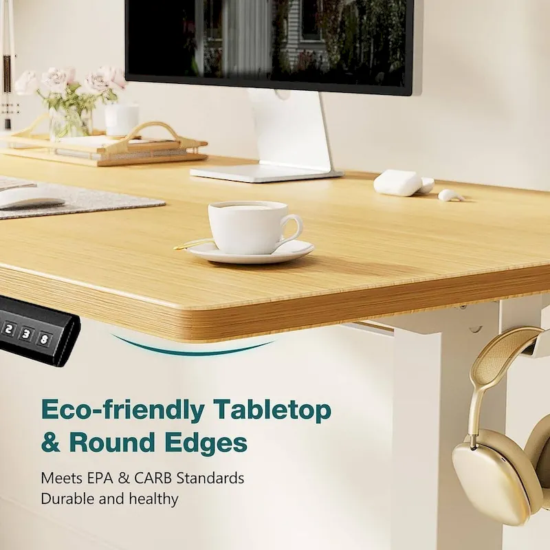 Height Adjustable Electric Standing Ergonomic Computer Desk