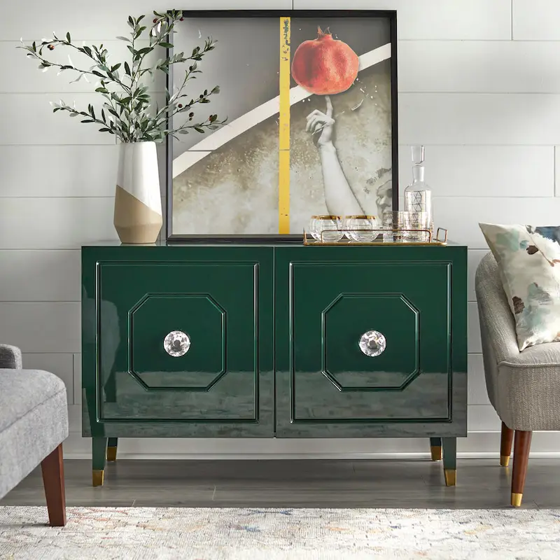 Glossy Glam Buffet/Media Cabinet