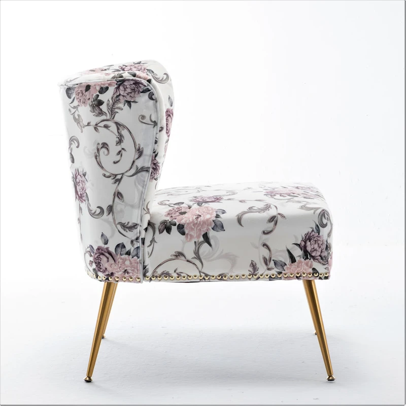 Friant 25W Microfiber Upholstered Slipper Chair