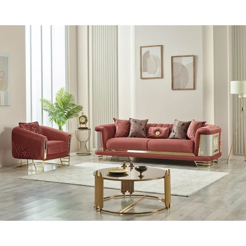 Riga 3-piece Living room Set (1 Sofa & 1 Loveseat & 1 Chair)