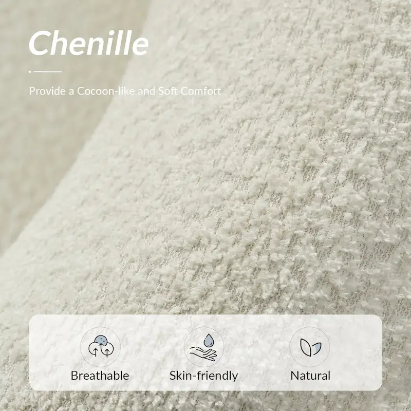 Hal Modern Boucle Armchair with Metal Legs by HULALA HOME