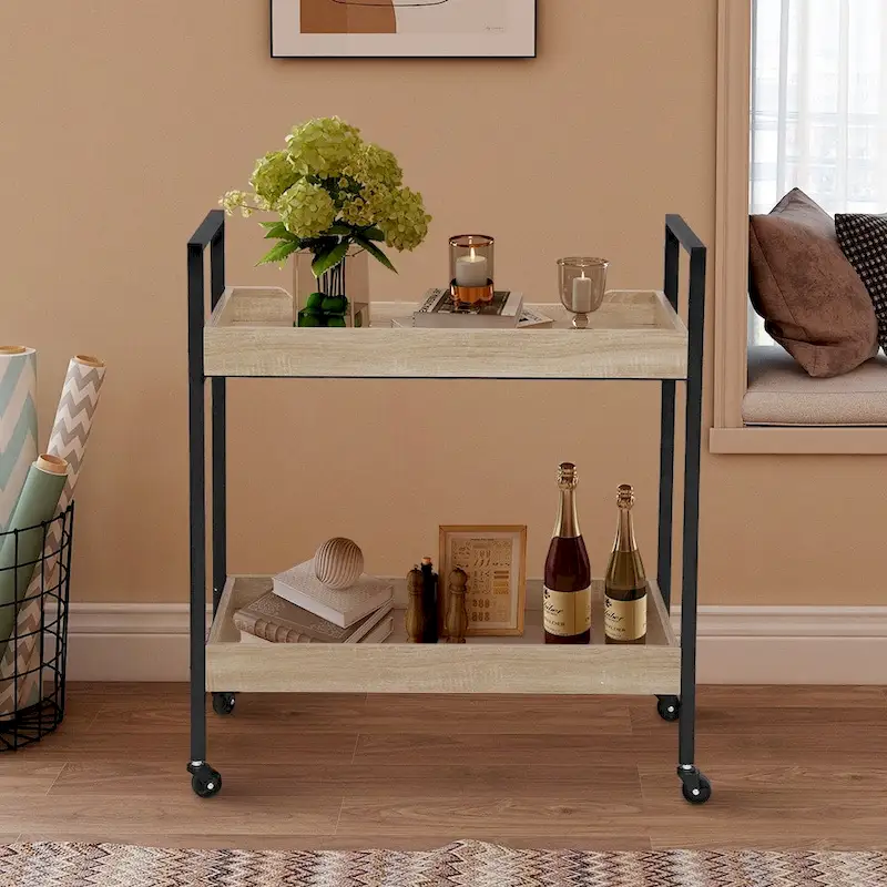 36.6 Height Bar Cart