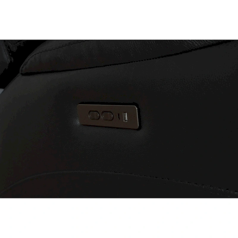 Genuine Top Grain Adjustable Headrest Extendable Footrest Zero Gravity Reclin Power Recliner