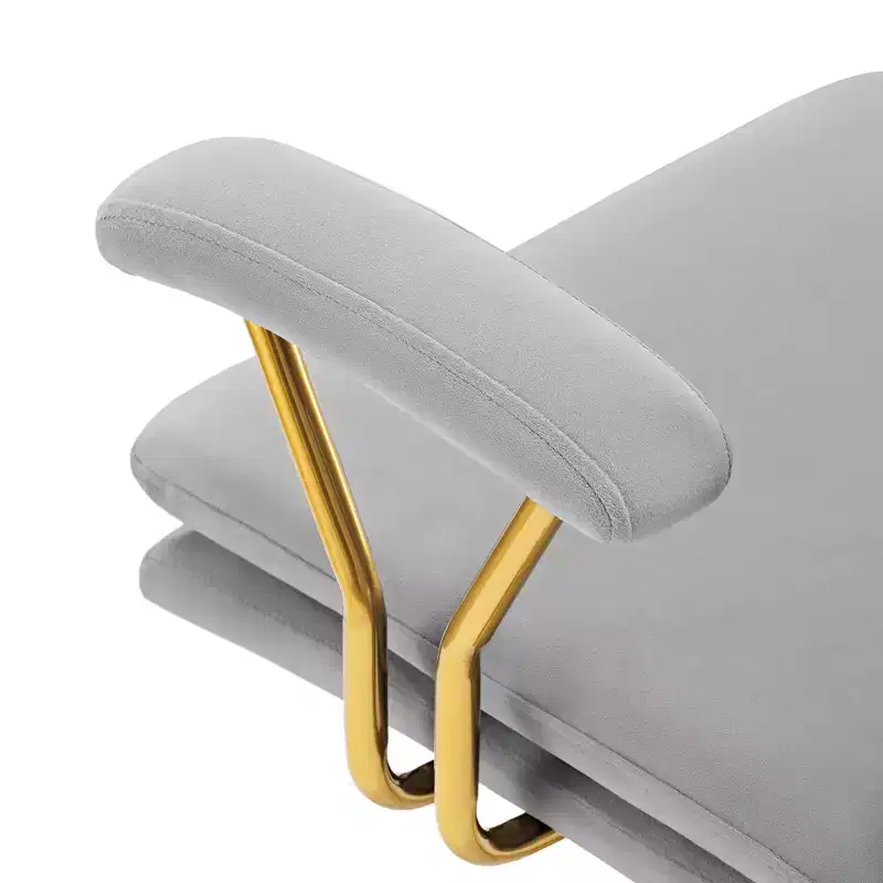 Velvet Soft Cushion Office Chair