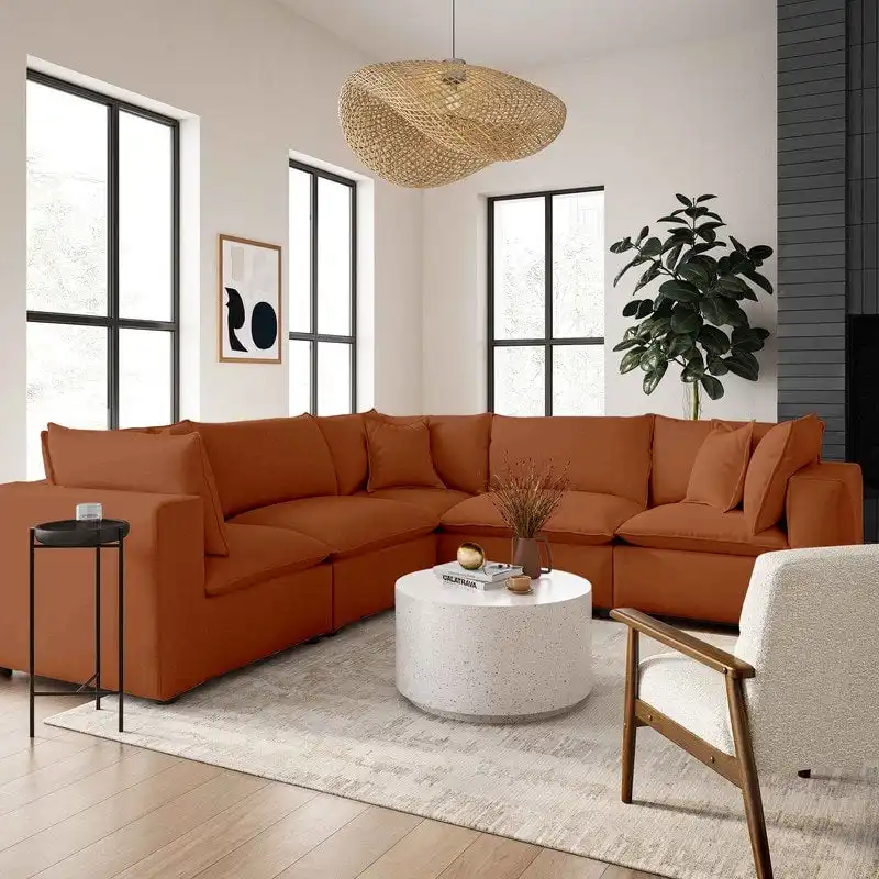 Cali Modular 5 Piece L-Sectional