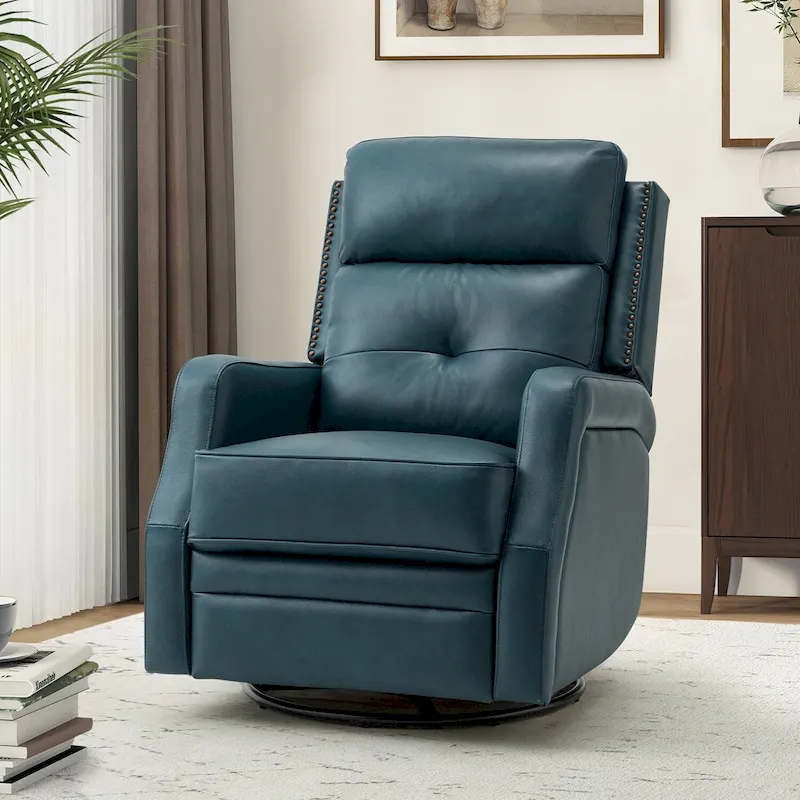 Beatriz Living Room Recliner with Metal Base