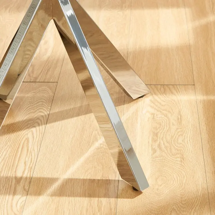 19.7 End Table With Glass Top