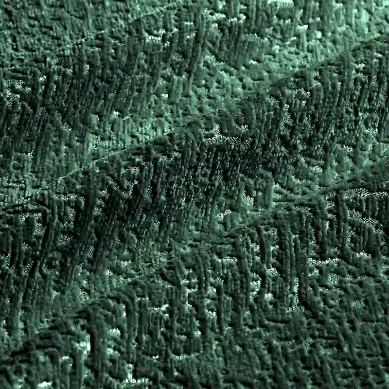 110.2 Chenille 3-Seater Sofa Set with Ottoman and Pillows, Solid Wood Frame and High-Resilience Cushions