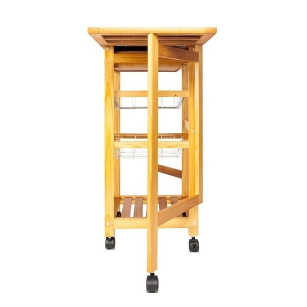 Carson Carrington Jokkmokk Drop Leaf Kitchen Island