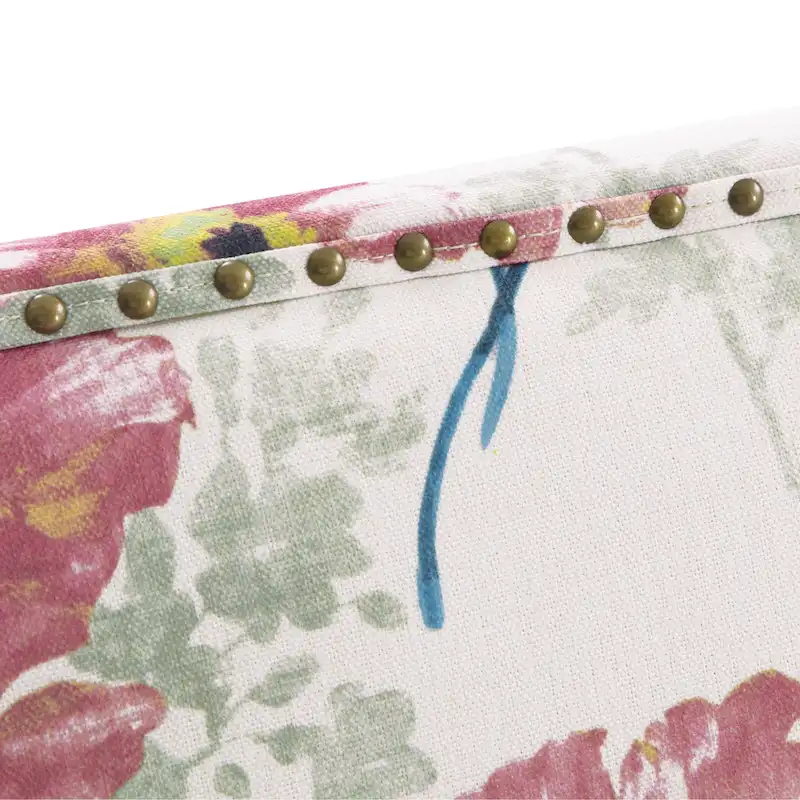 Armchair Accent Chairs with Nailhead Trim Set of 2