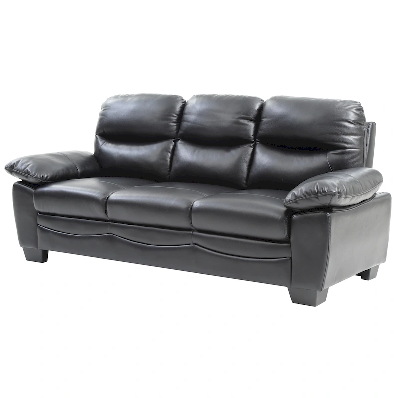 Marta Faux Leather Sofa