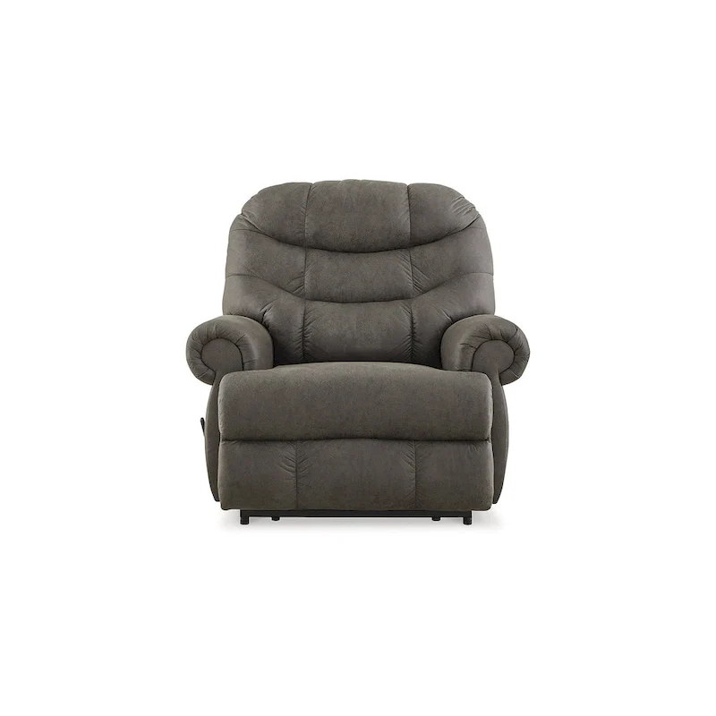 Signature Design by Ashley Camera Time Gunmetal Recliner