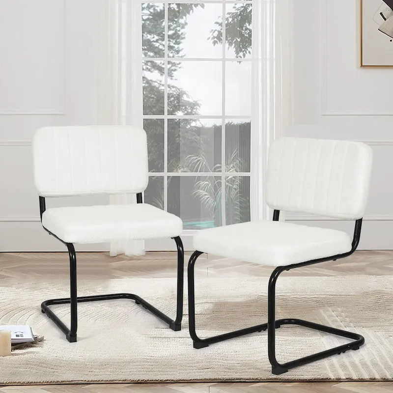 Dining Chairs Set of 2,Upholstered Comfy Sturdy Side Chair