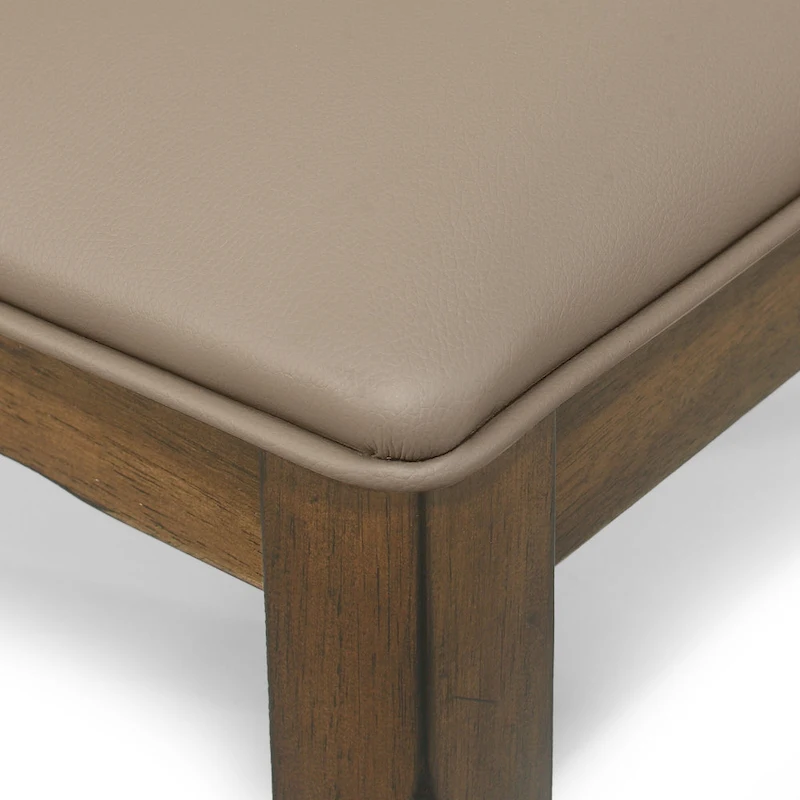 Fairgreens Farmhouse Upholstered Wood Dining Chairs (Set of 2) by Christopher Knight Home - 20.00 L x 22.75 W x 39.00 H