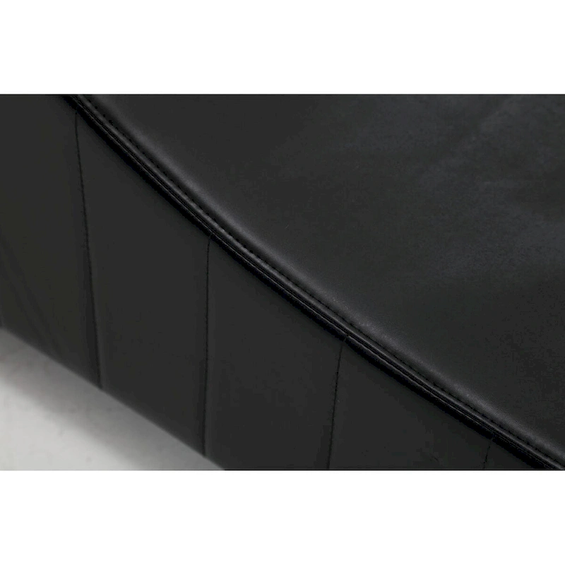 Modern Faux Leather Curved sofa