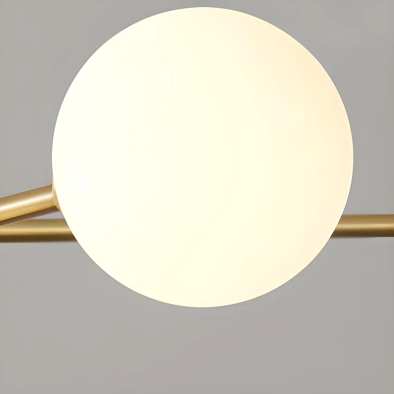 Modern 8-Light Glass Globe Sputnik Chandelier