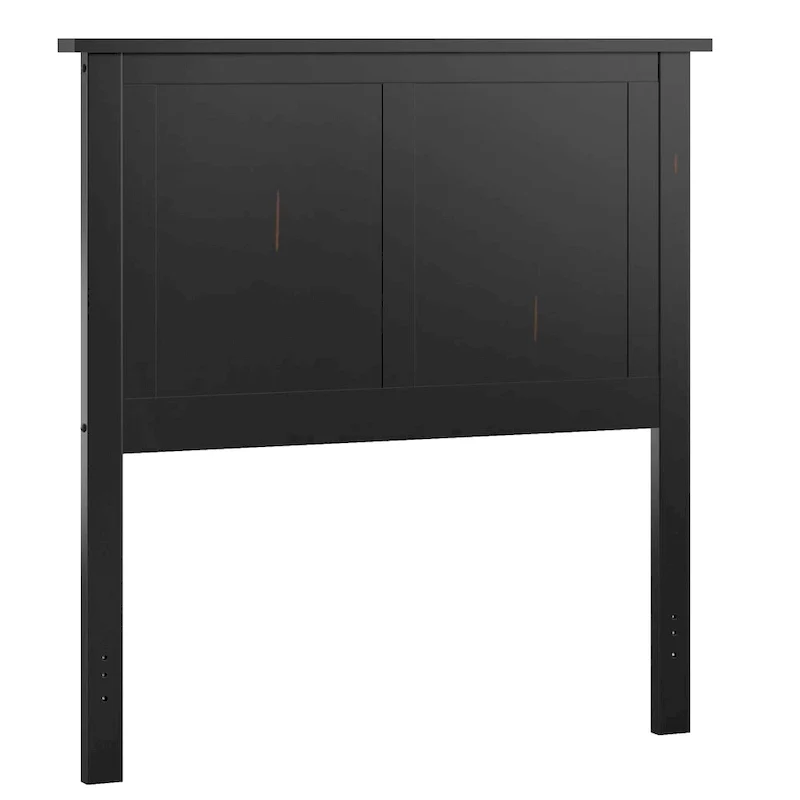 Mercer Mission Transitional Black Panel Headboard by iNSPIRE Q Classic