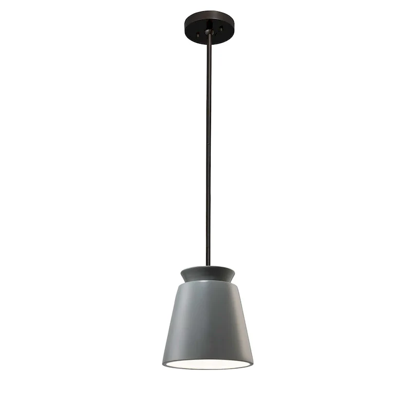 Justice Design Group Small Trapezoid Pendant - Rigid Stem