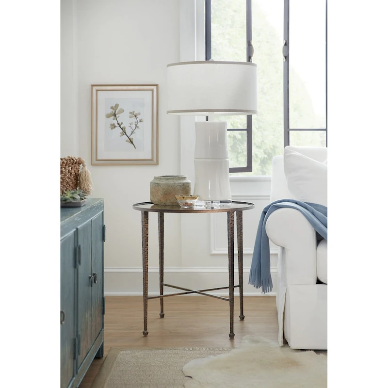 Hooker Furniture Flanders 40 Wide Square Cocktail Coffee Table