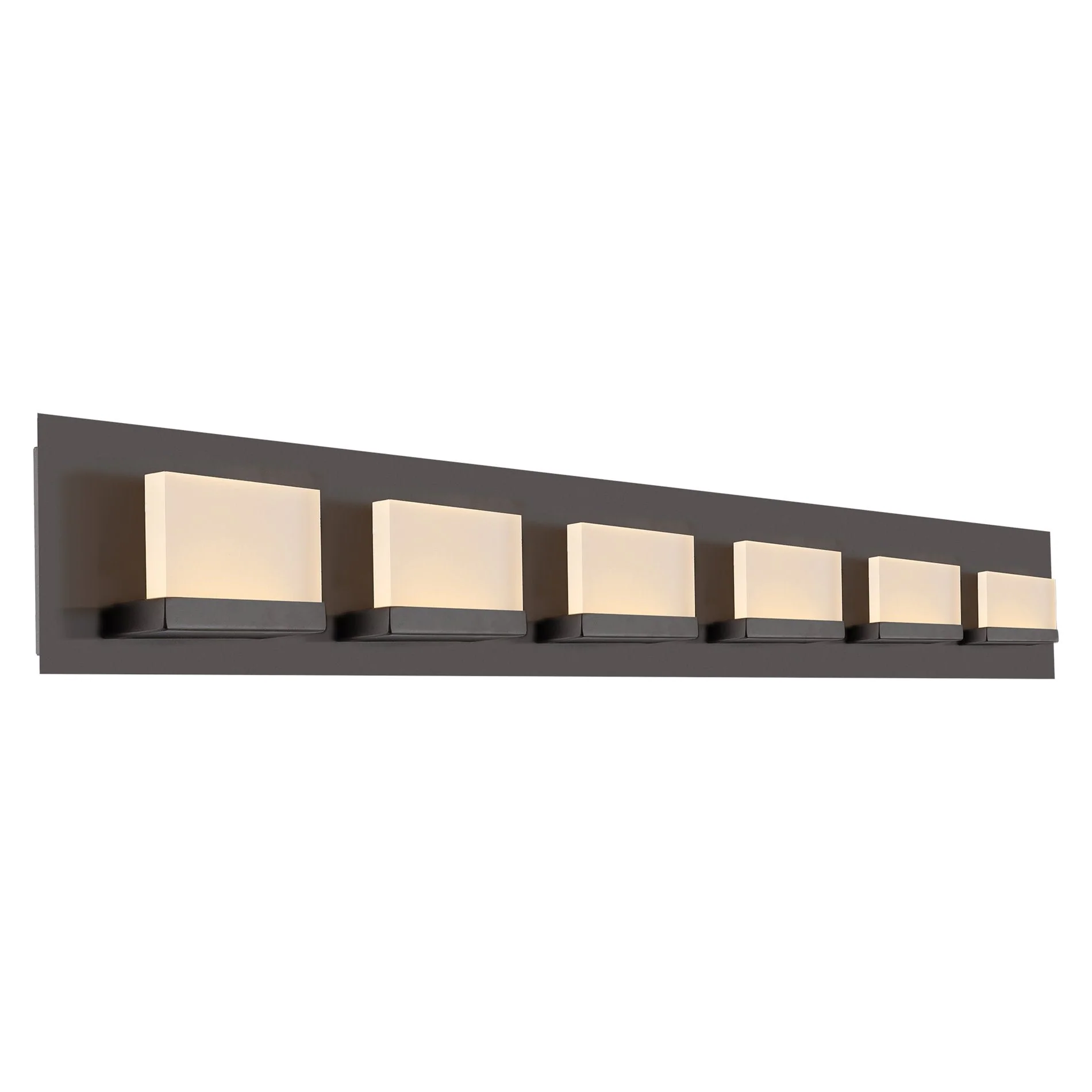 Everett 48 Modern 6-Light 60W Integrated LED (360W eq.) Bathroom / Vanity Light