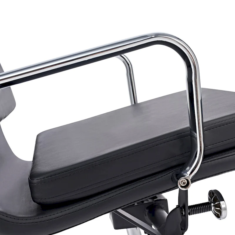 CAROCC Office Chair PU Leather Adjustable ErgoChair with Thickened Cushion - N/A