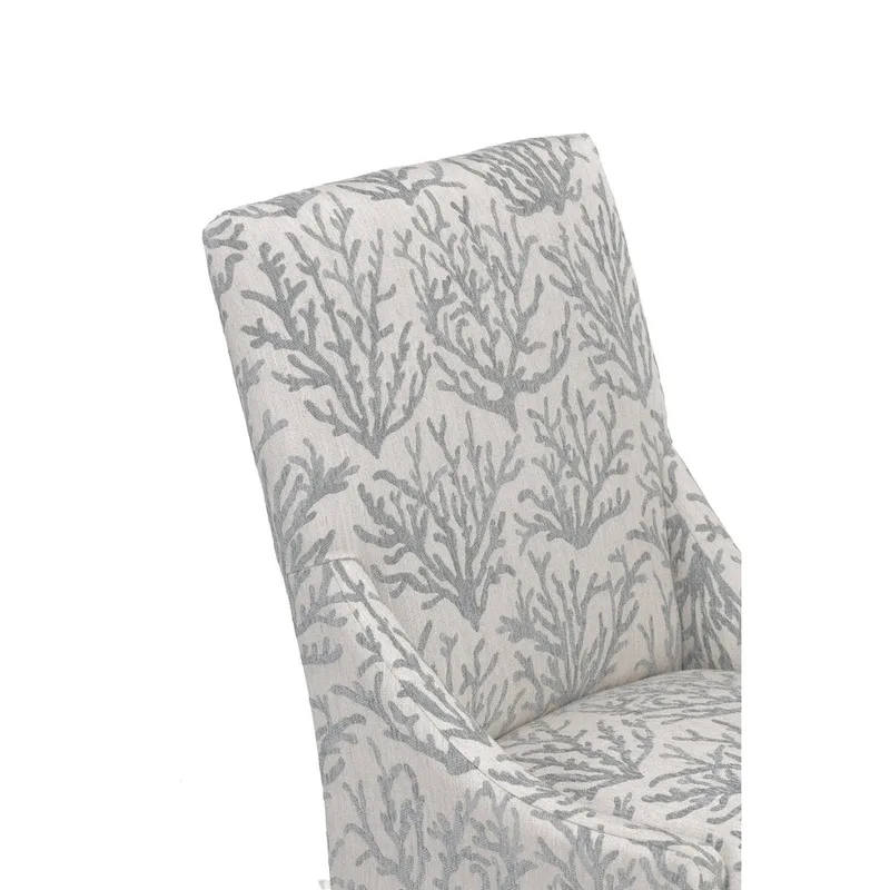 Marie Transitional Slope Arm Dining Room Chair