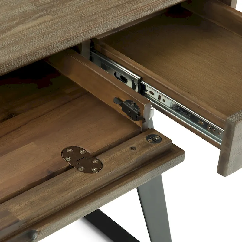 WYNDENHALL Mitchell Modern Industrial 54 inch Wide Desk