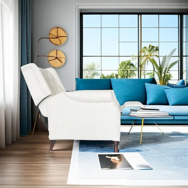 Adjustable Back Recliner Sofa