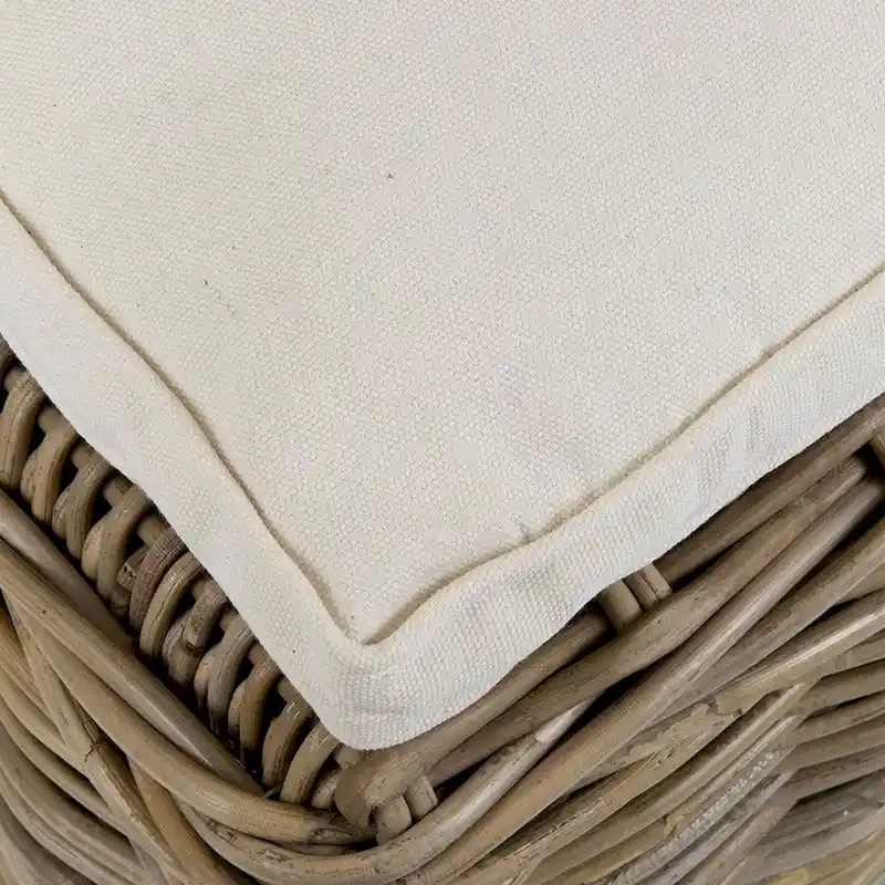 Natural Rattan Cushioned Dining Chairs (Set Of 2) by East at Main