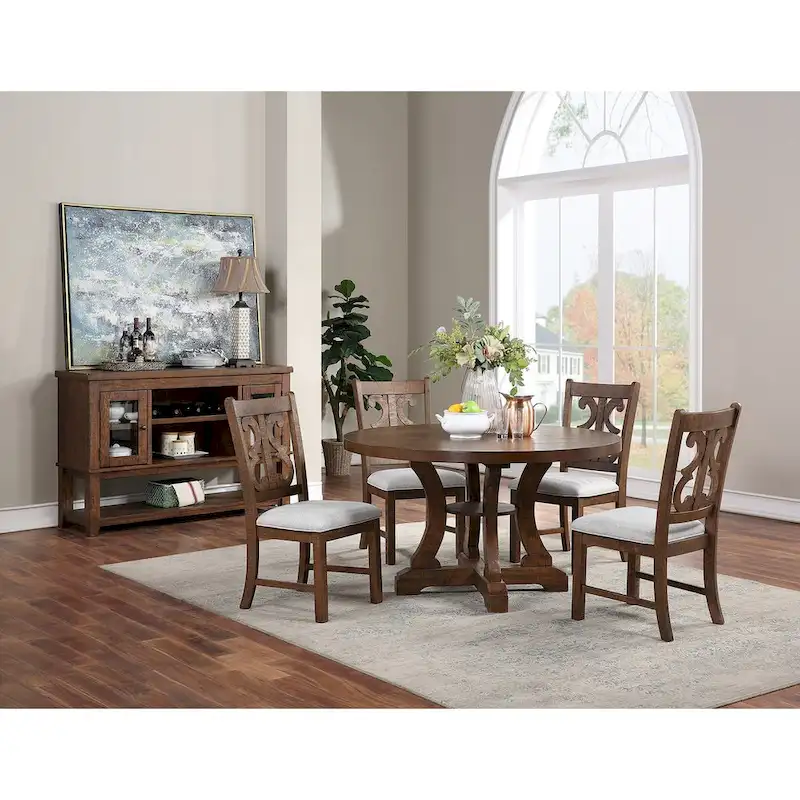 Sever With Open Shelves