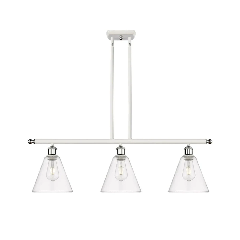 Innovations Lighting Berkshire - 3 Light 36  Stem Hung Island Light