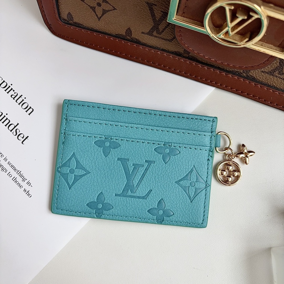 LL Embossed Petal 03 Card Holder - Vania Cases