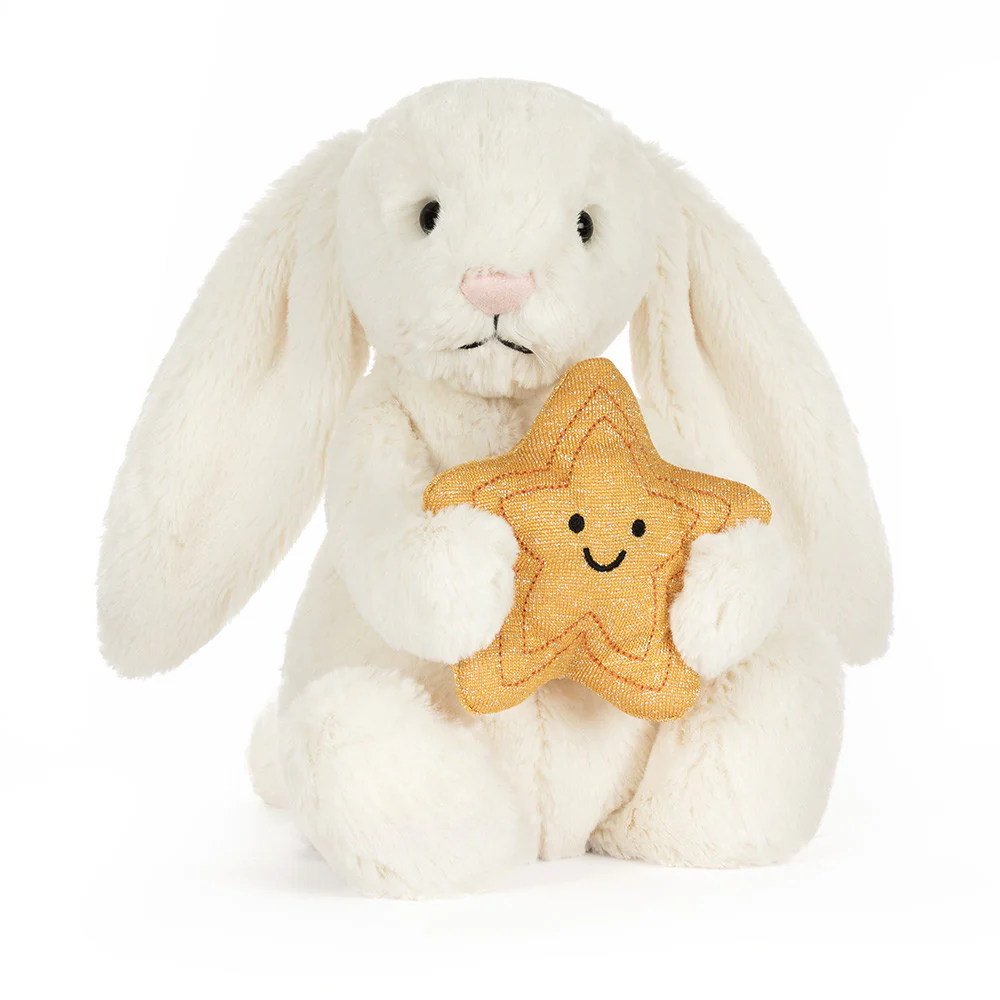 Jellycat Cream Bunny with Star