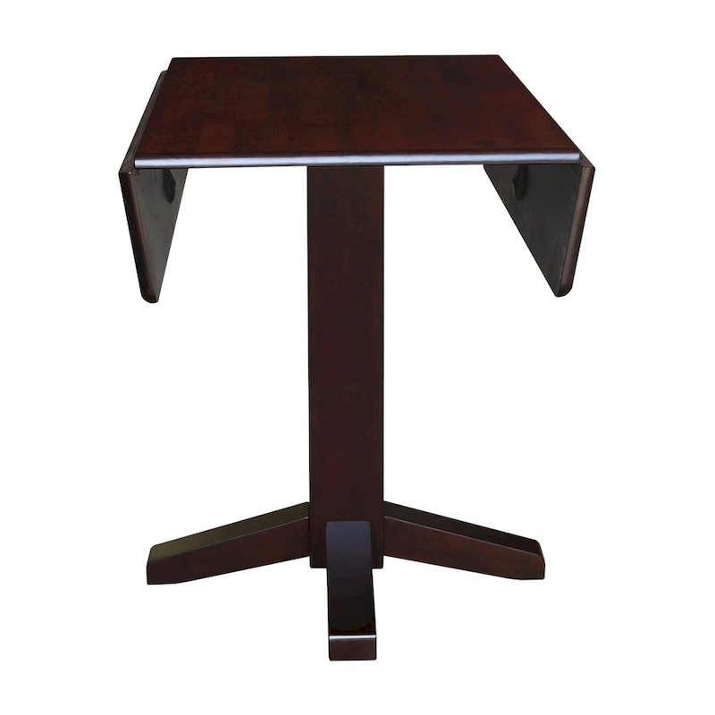 Square Dual Drop Leaf Dining Table