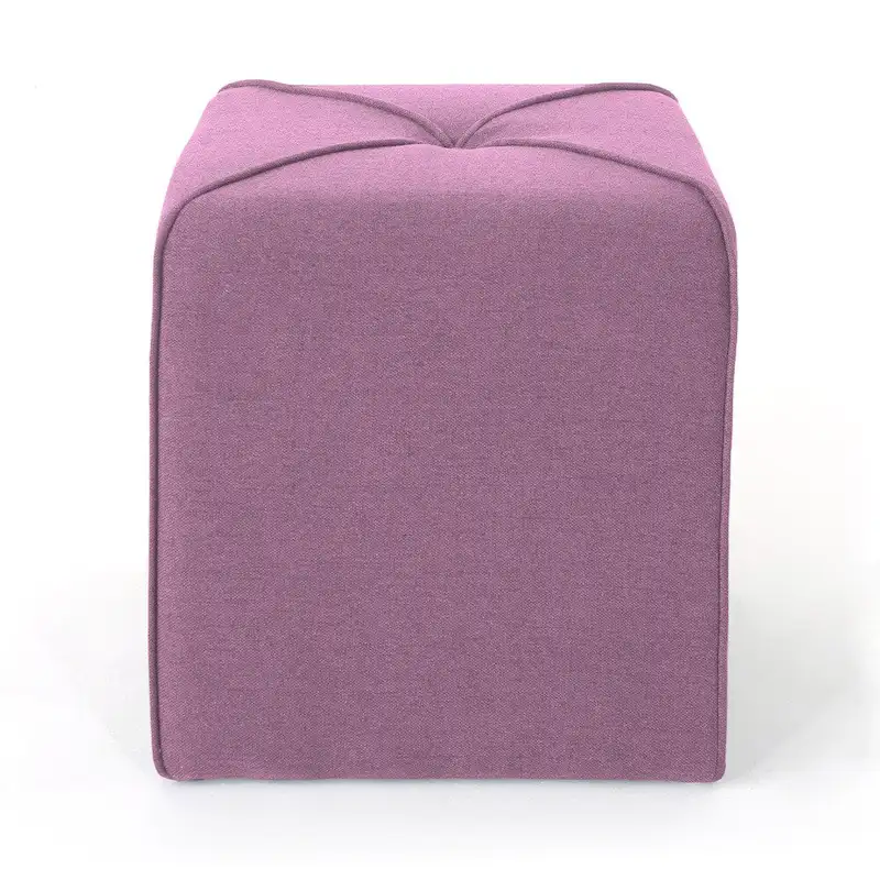 Kenyon Fabric Square Ottoman by Christopher Knight Home