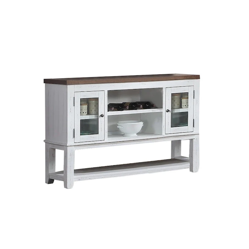 Sever With Open Shelves