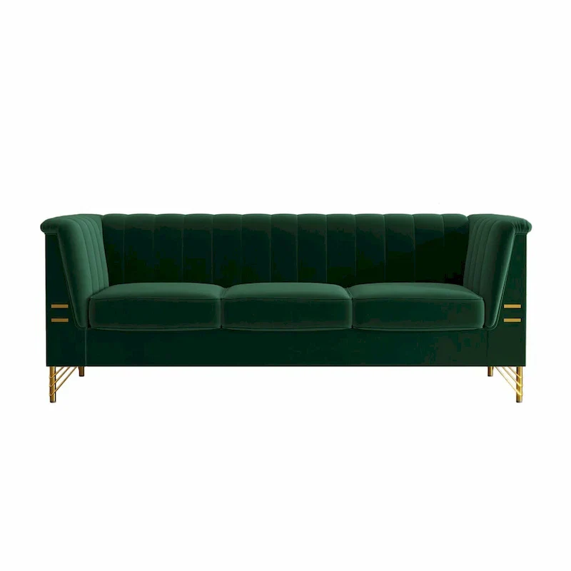 82.67 W Velvet Sofa